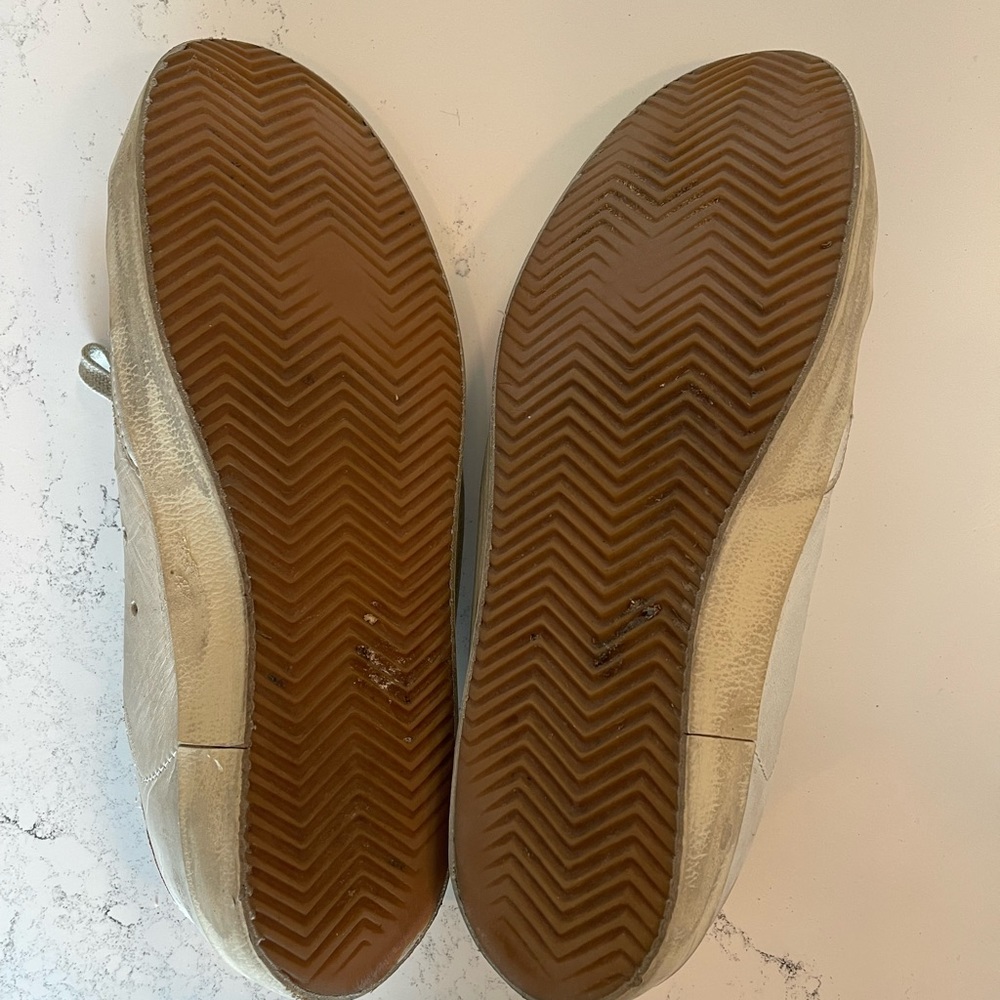 Golden Goose Superstar White/Curry Mens 11 - Picture 6 of 7